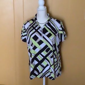 Chico’s polyester blend knit top